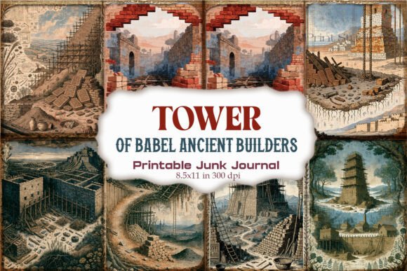 Tower of Babel Ancient Builders Journal