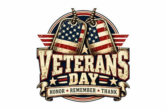 Veterans Day Dog Tags PNG