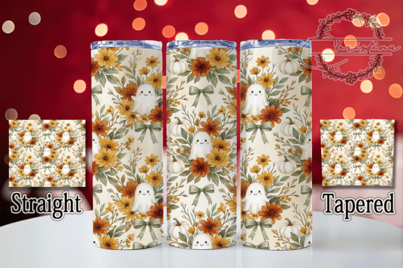 Watercolor Ghost Fall 20oz Tumbler