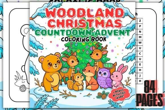Woodland Christmas Countdown Advent