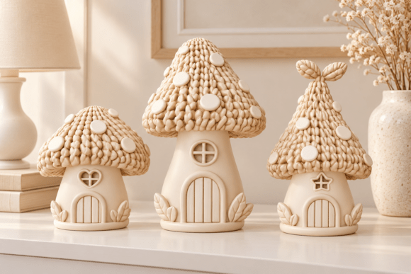 Sage Green Christmas Tree STL Set – 2 Sizes, 3D Printable Holiday Decor - Image 19