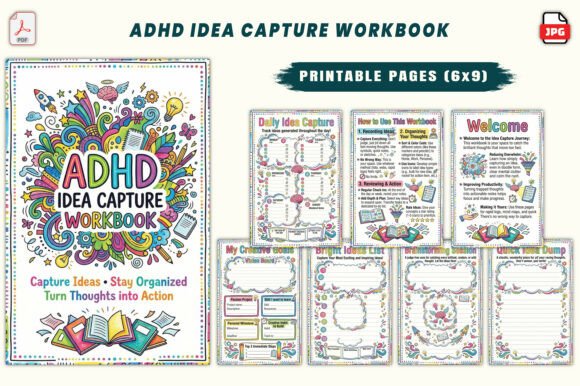 ADHD Idea Capture Workbook