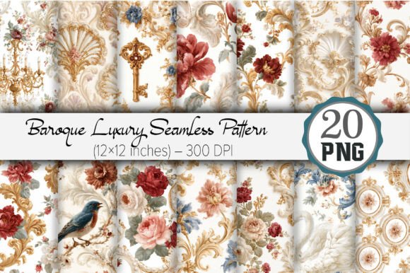 Baroque Luxury Seamless Pattern