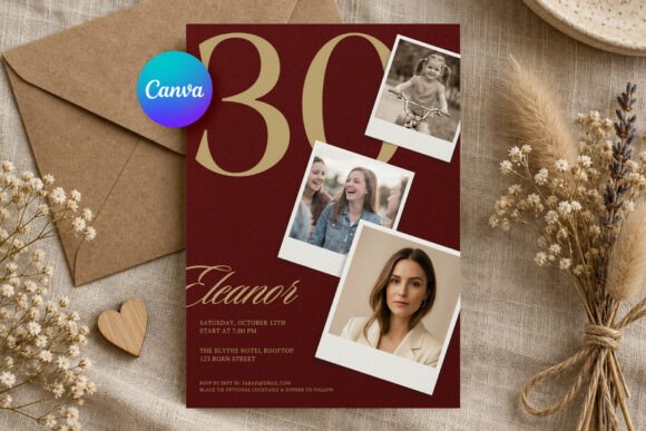 Birthday Invitation Template Editable
