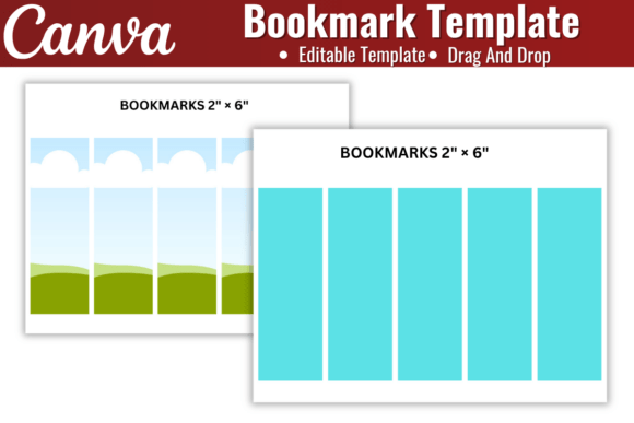 Bookmark Editable Canva Template