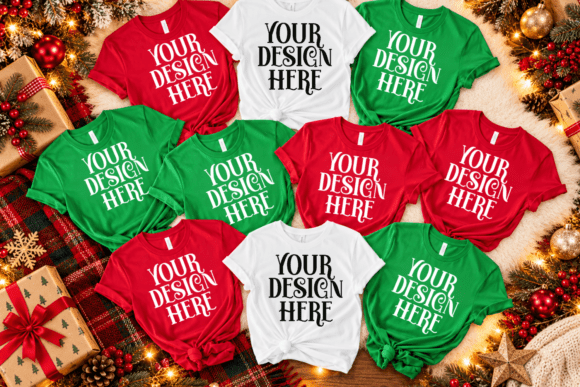 CC1717 Christmas Family Mockup