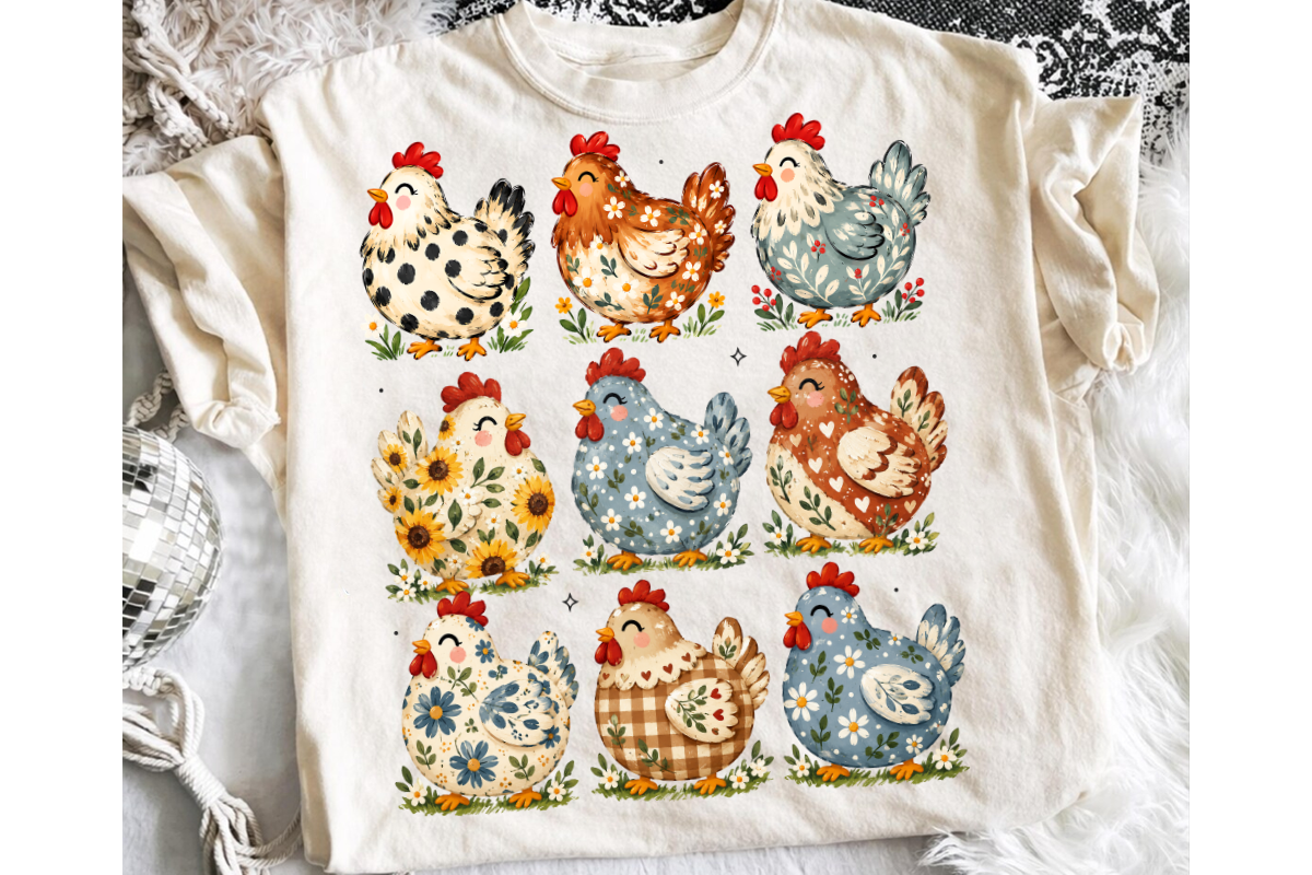 Chicken Lover PNG, Backyard Chicken Png
