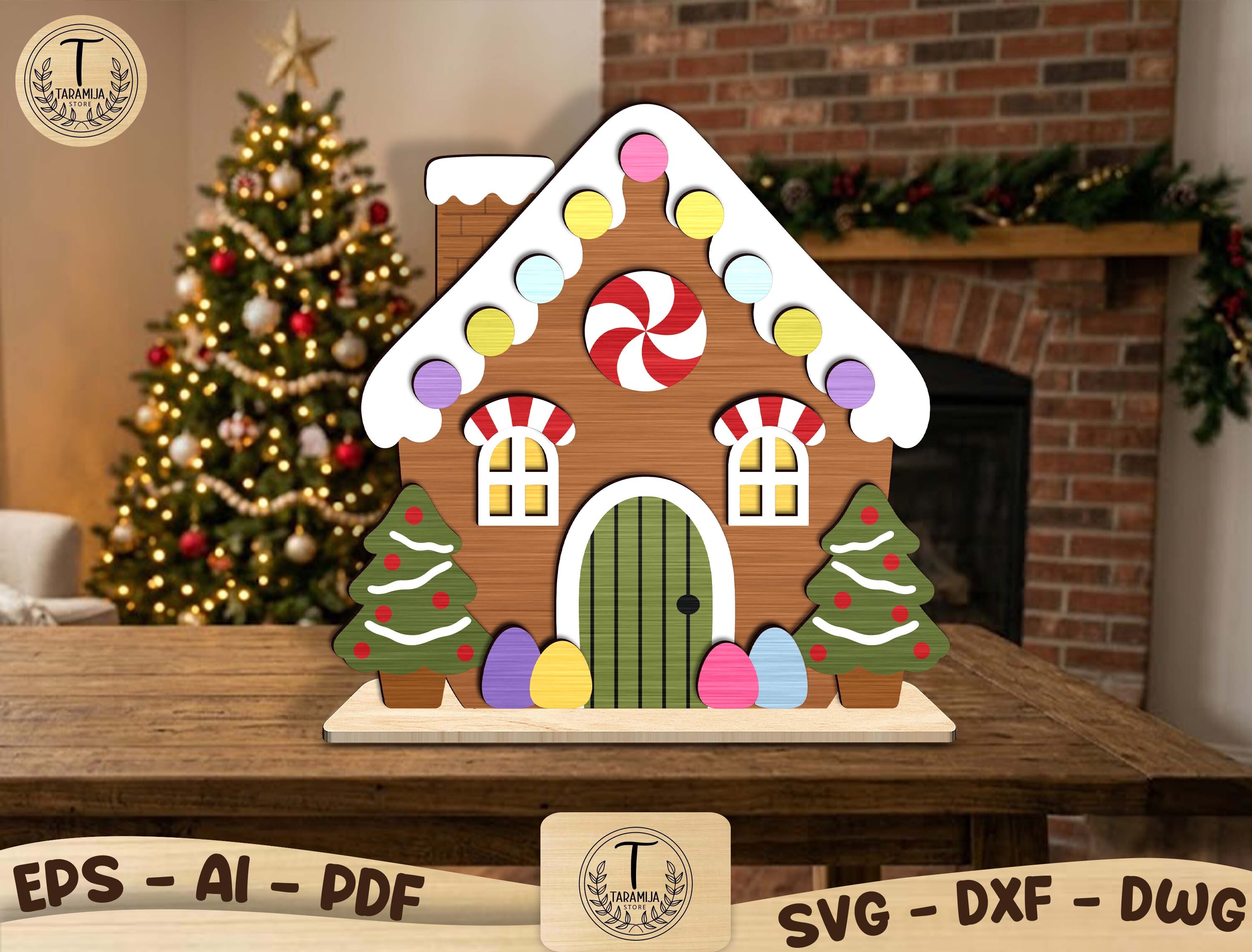Christmas Gingerbread House