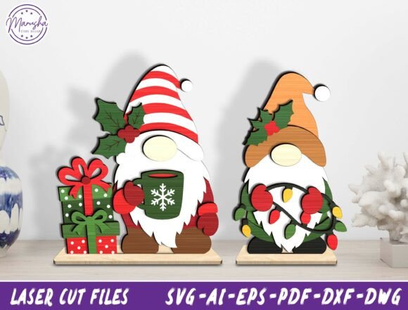 Christmas Gnome SVG Bundle