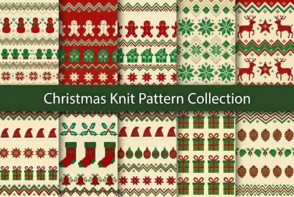 Christmas Knit Pattern Collection