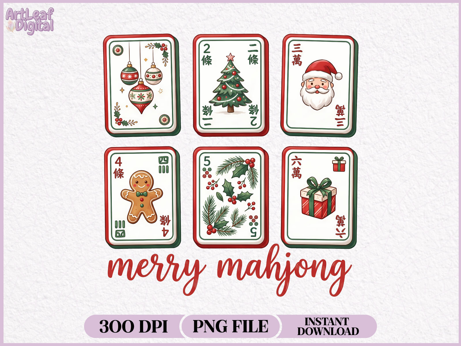 Christmas Merry Mahjong PNG