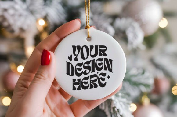 Christmas Ornament Mockup
