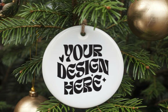Christmas Ornament Mockup