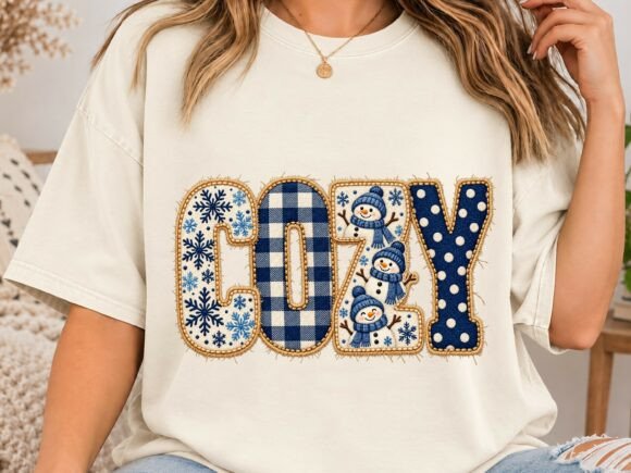 Cozy Winter PNG Sublimation Shirt Design