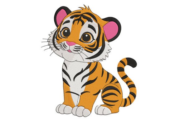 Cute Baby Tiger