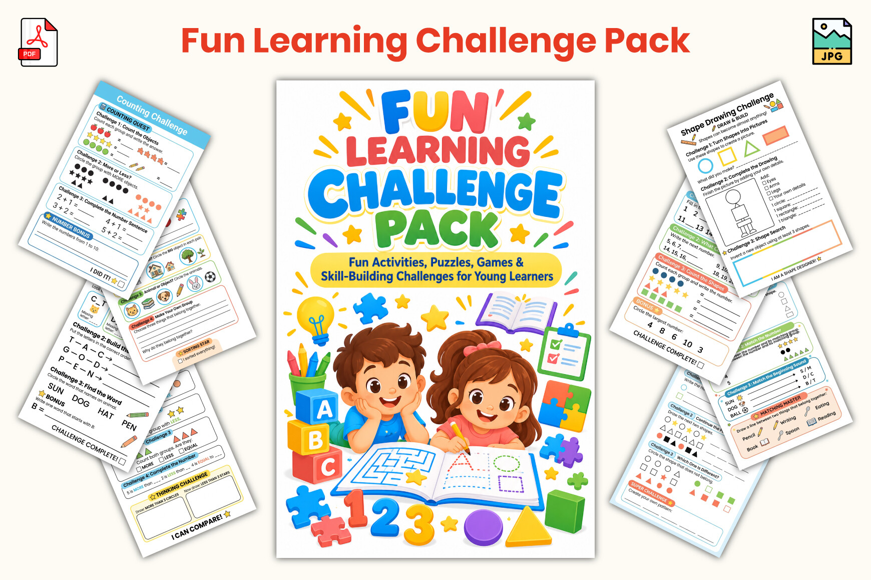 Fun Learning Challenge Pack