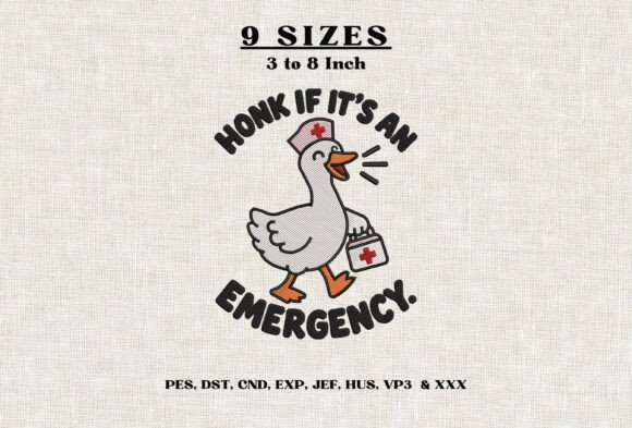 Honk if It’s an Emergency Goose Nurse