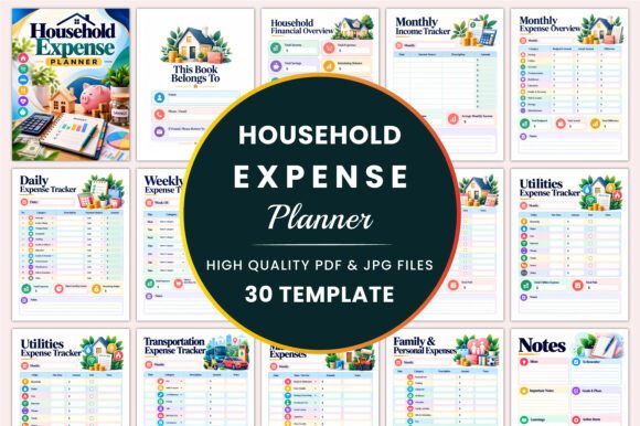 Household Expense Planner KDP Interiors