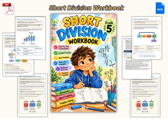 Short Division Workbook – Year 5 Maths