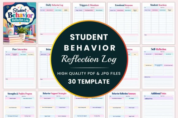 Student Behavior Reflection Log KDP