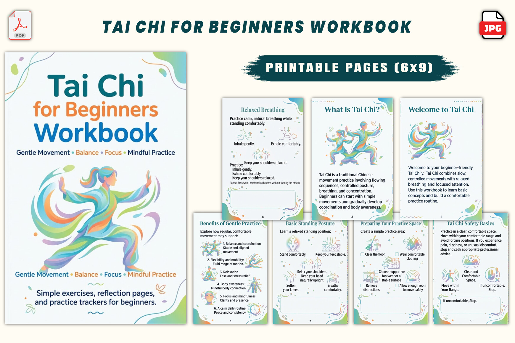 Tai Chi for Beginners Workbook