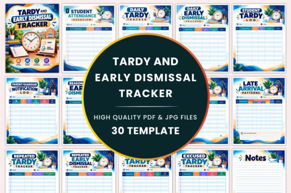 Tardy & Early Dismissal Tracker KDP