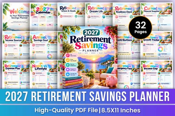 2027 Retirement Savings Planner | Goals