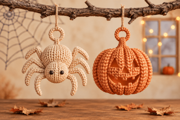 3D Print Halloween Spider Pumpkin Set - STL Files for Spooky Decor - Image 3