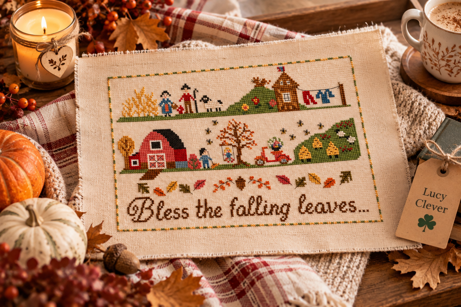 Autumn Farm Sampler PDF