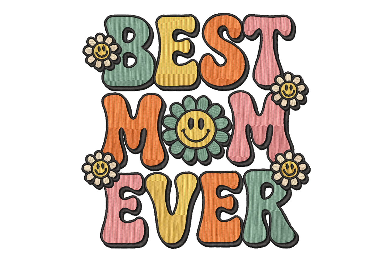 Best Mom Ever Flower