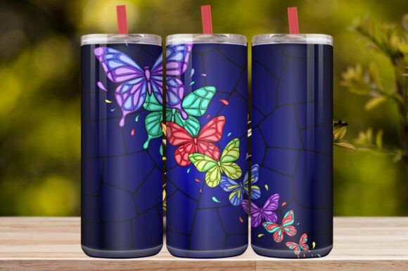 Butterfly Tumbler Wrap