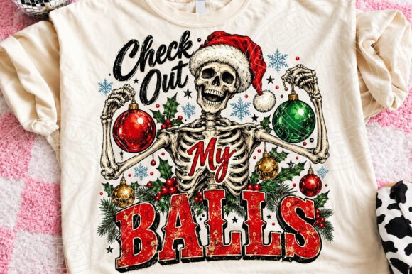 Check out My Balls – Funny Christmas PNG