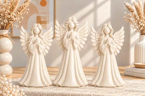 Cute Reindeer Family Christmas 3D STL - 3 Printable Holiday Ornaments - Image 18