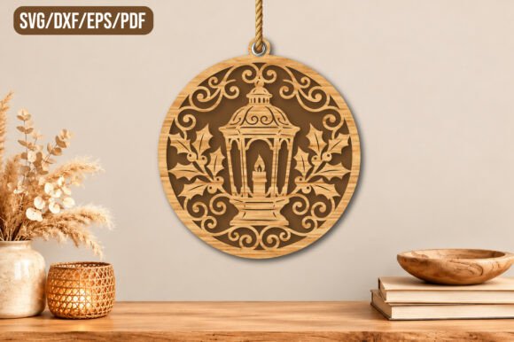 Christmas Lantern Ornament Laser Cut Laser Cutting