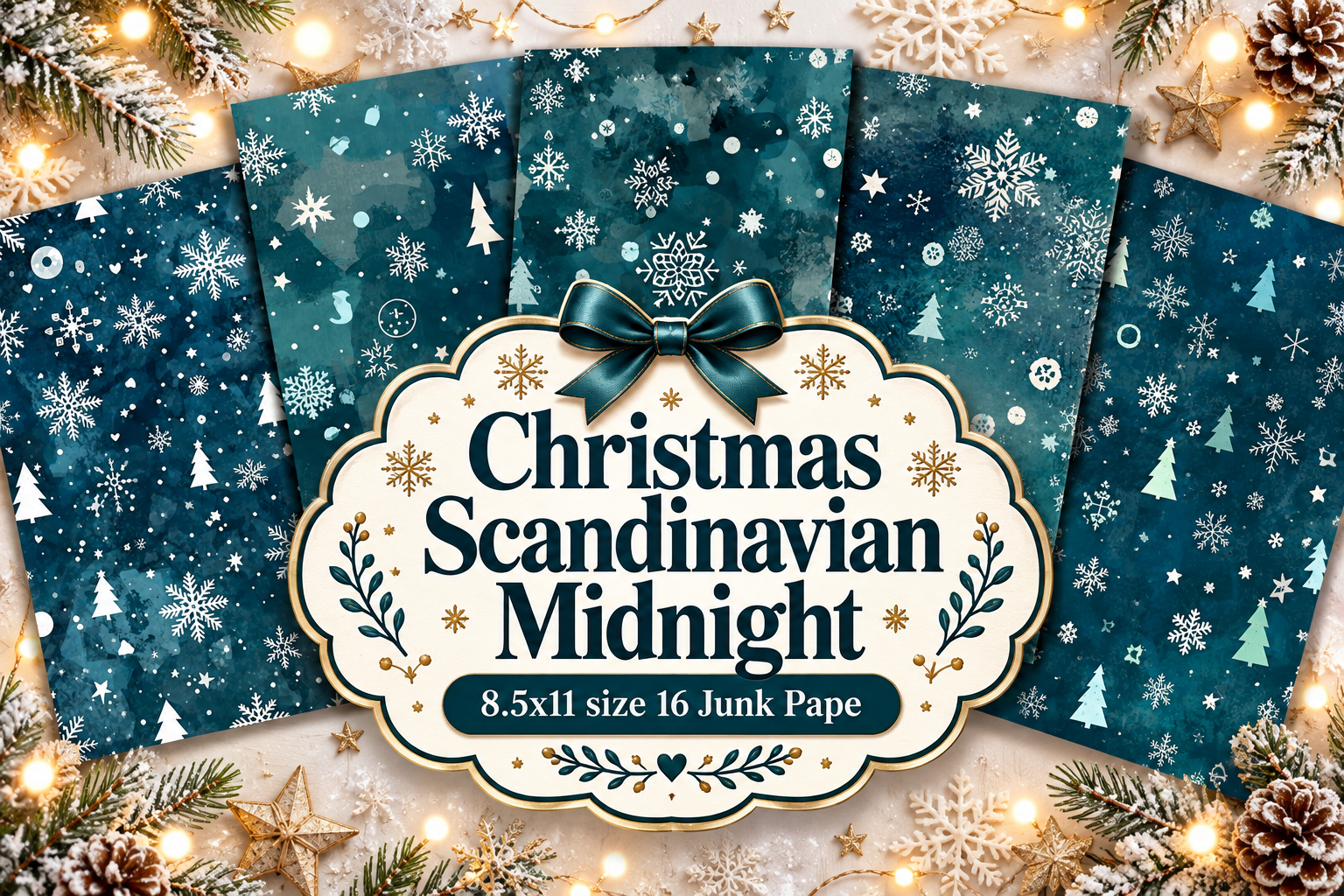 Christmas Scandinavian Midnight