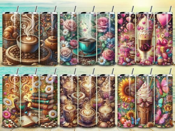 Coffee Lover Tumbler Wrap Bundle