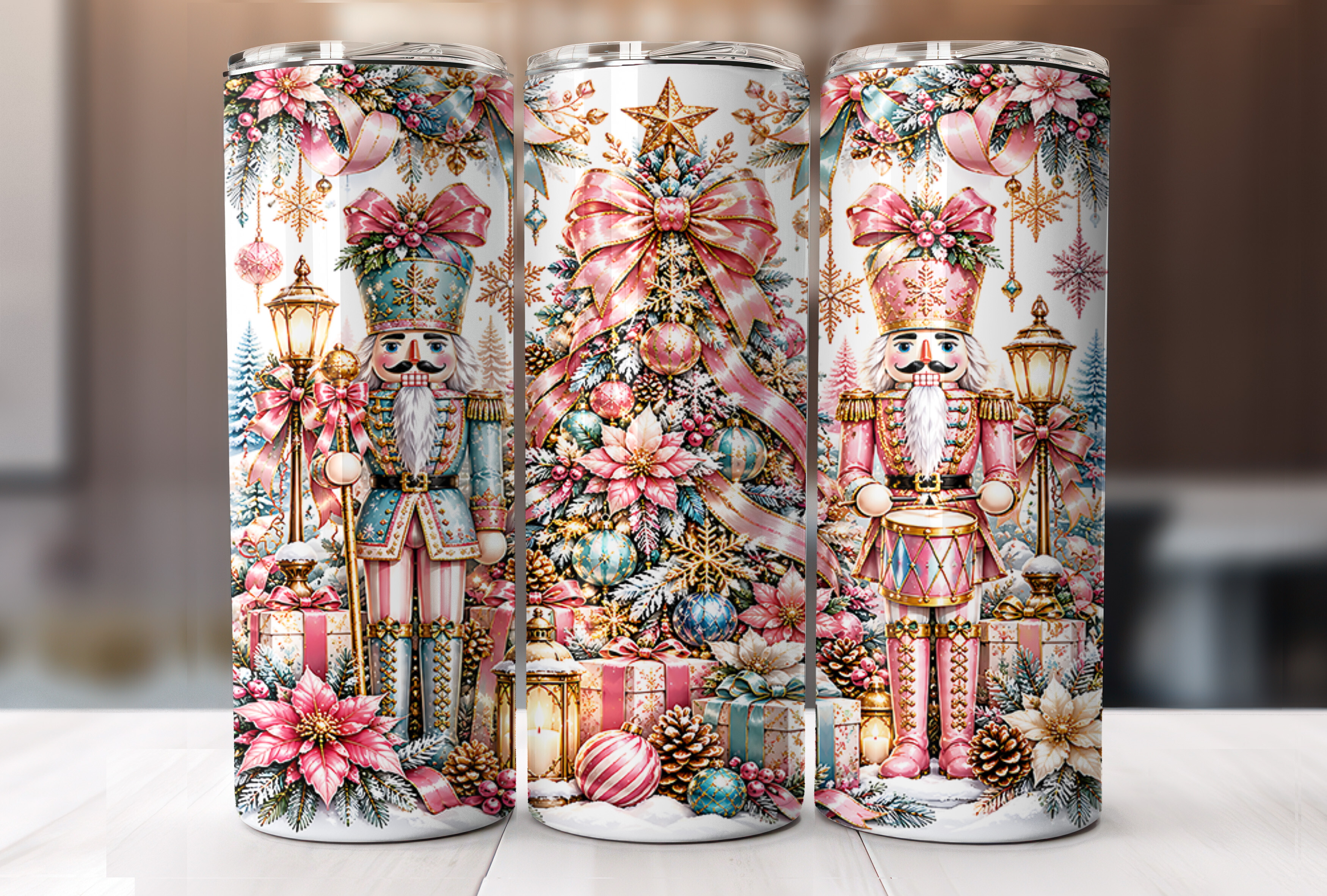 Coquette Nutcracker Christmas Tree Wrap