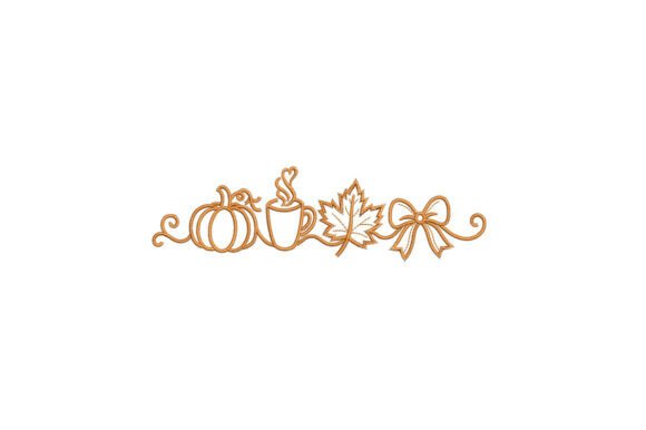 Fall Pumpkin Border