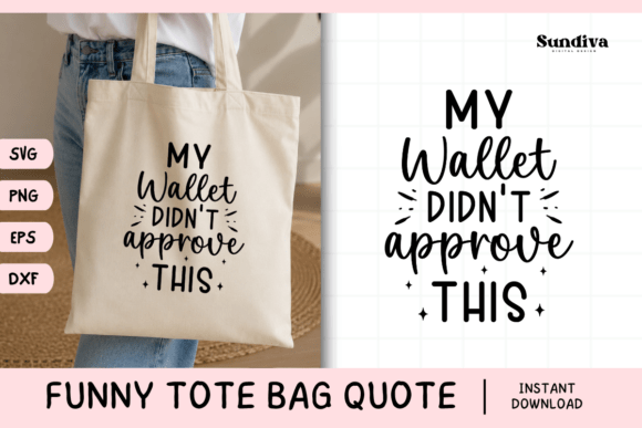 Funny Tote Bag Quote SVG 5