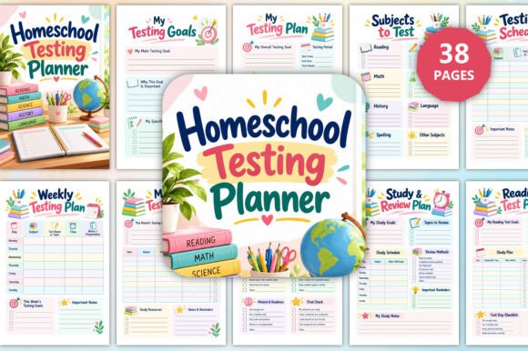 Homeschool Testing Planner