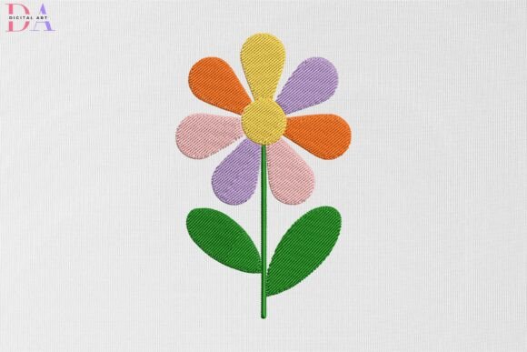 Minimalist Daisy Flower