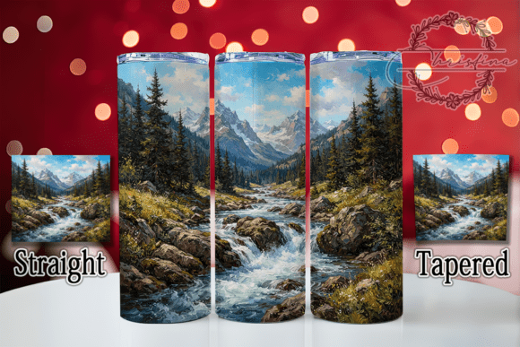 Mountain River Pine 20oz Tumbler