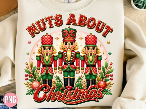 Nuts About Nutcracker Christmas PNG