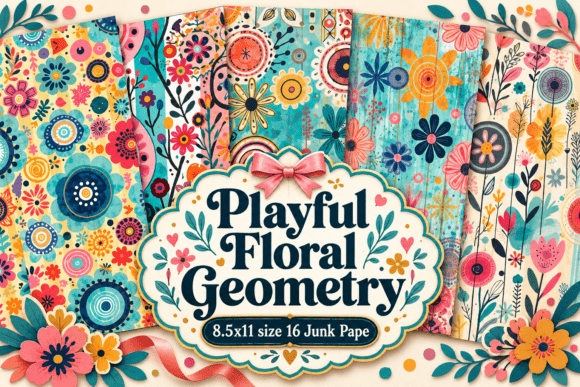 Playful Floral Geometry