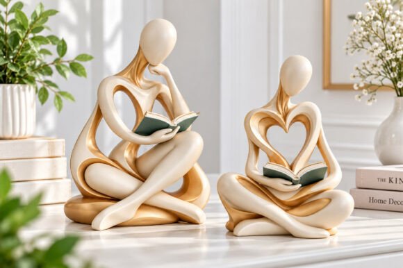 Pastel Decorative Vase STL Set - 5 3D Printable Vase & Planter Models - Image 13