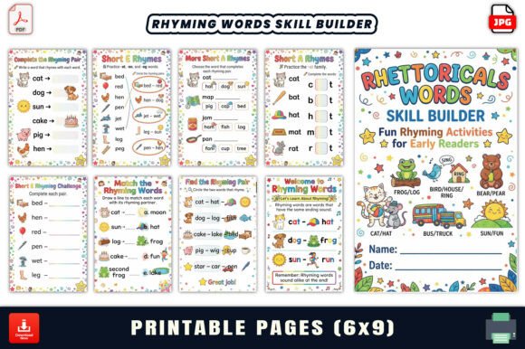 Rhyming Words Skill Builder