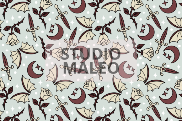 Romantasy Dragon Wings Pattern