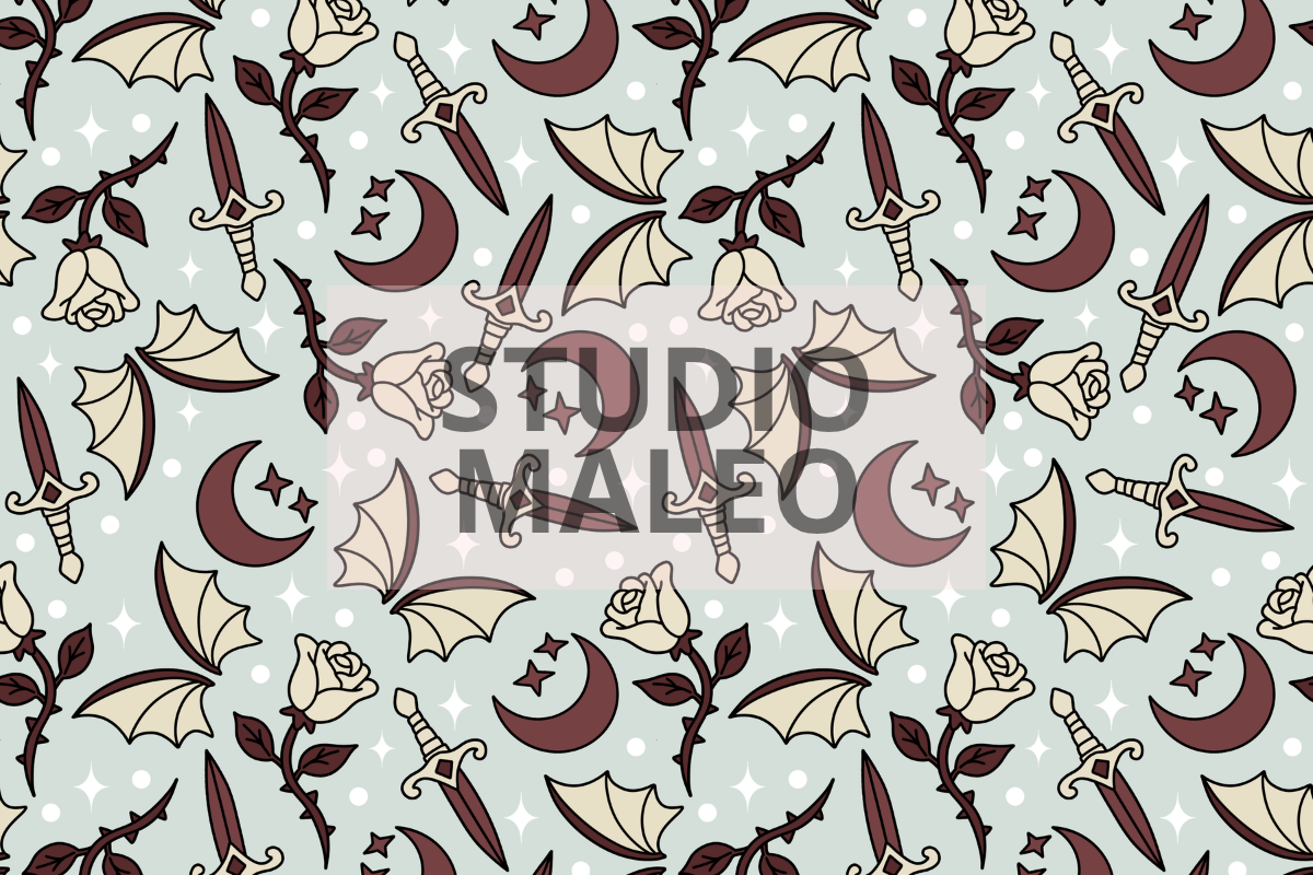 Romantasy Dragon Wings Pattern
