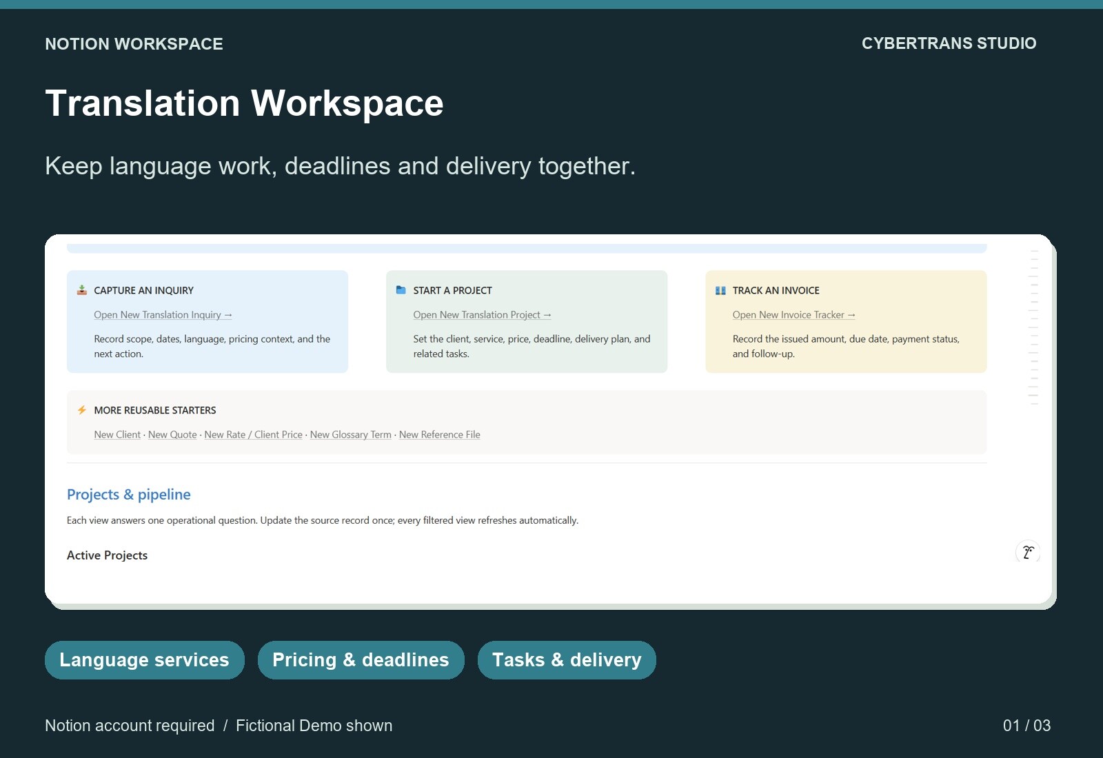 Translation Workspace Graphic by CybertransStudio · Creative Fabrica