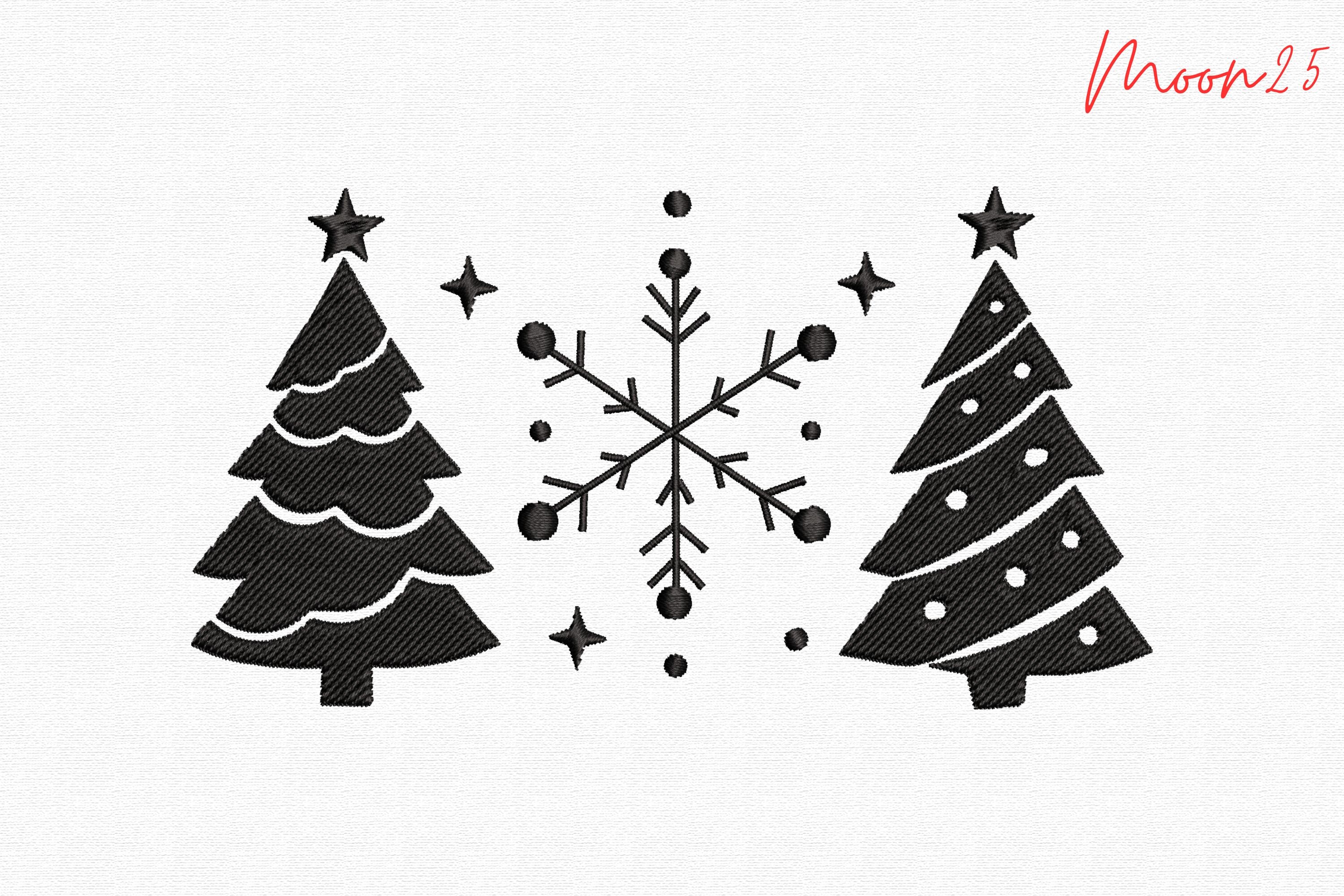 Winter Tree Machine · Creative Fabrica